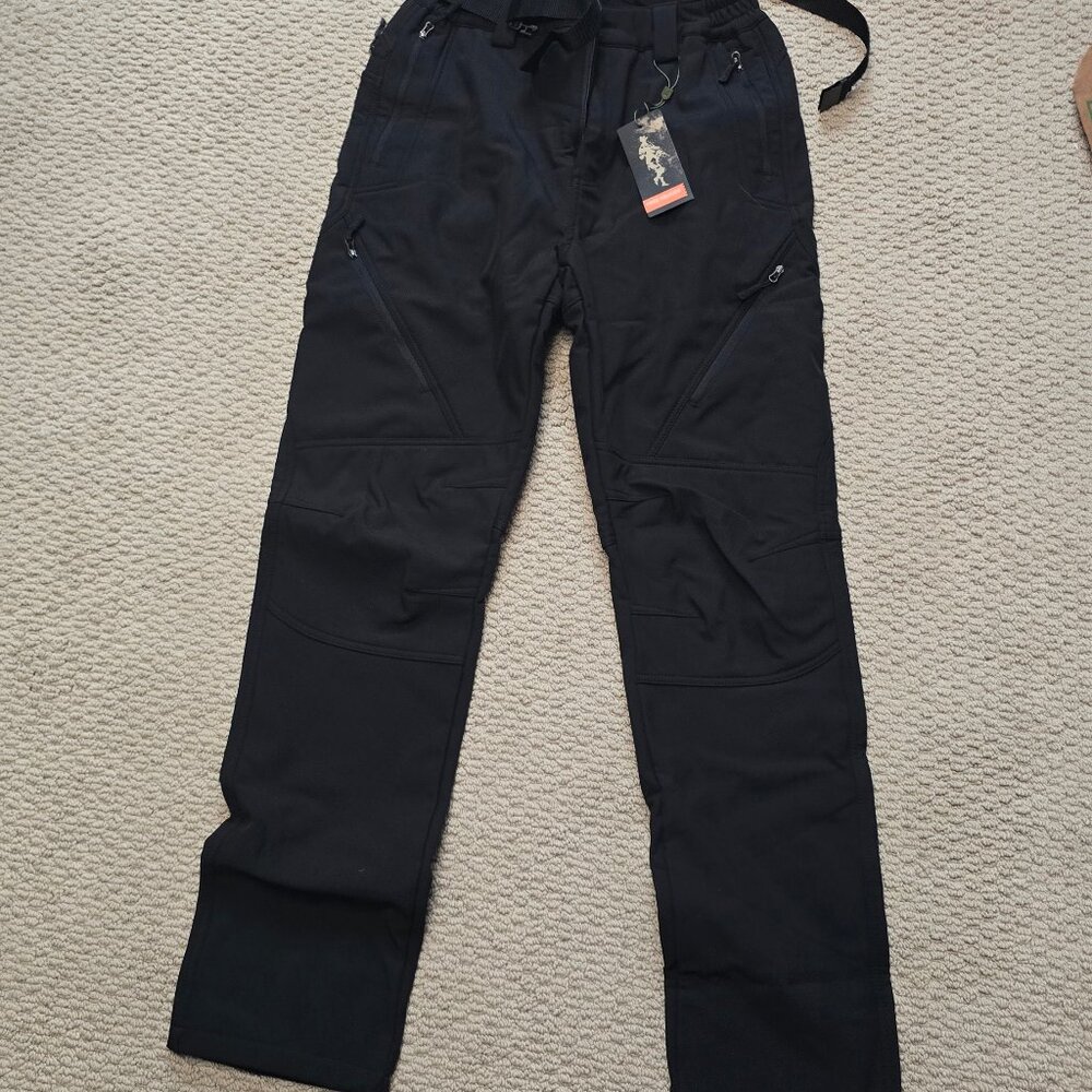 Free Soldier Fleece Lined Softshell Snow Ski Pants 34w/34l